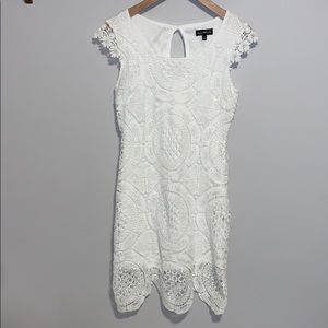 Sequin Hearts Lace Dress